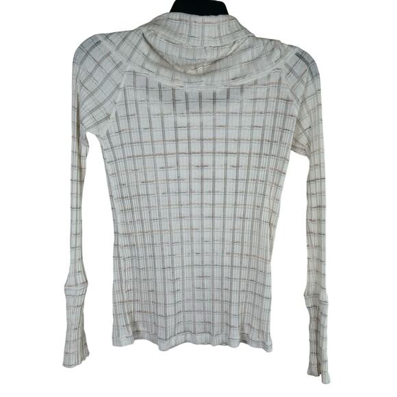 We The Free Snowbunny Girlfriend Ribbed Top Women's XLarge Ivory Long‎ Sleeve - Picture 3 of 9